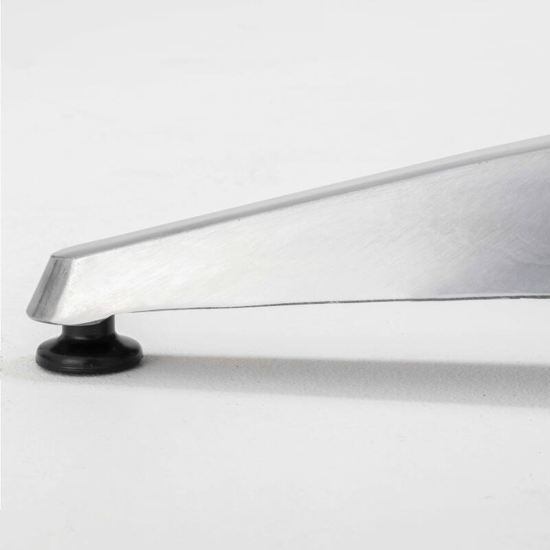 Pied de table avec système inclinable 72 cm en aluminium