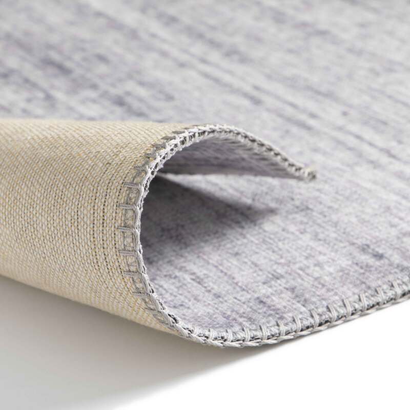 Tapis chenille rectangulaire imprimé nuancé à poils ras (2/4)