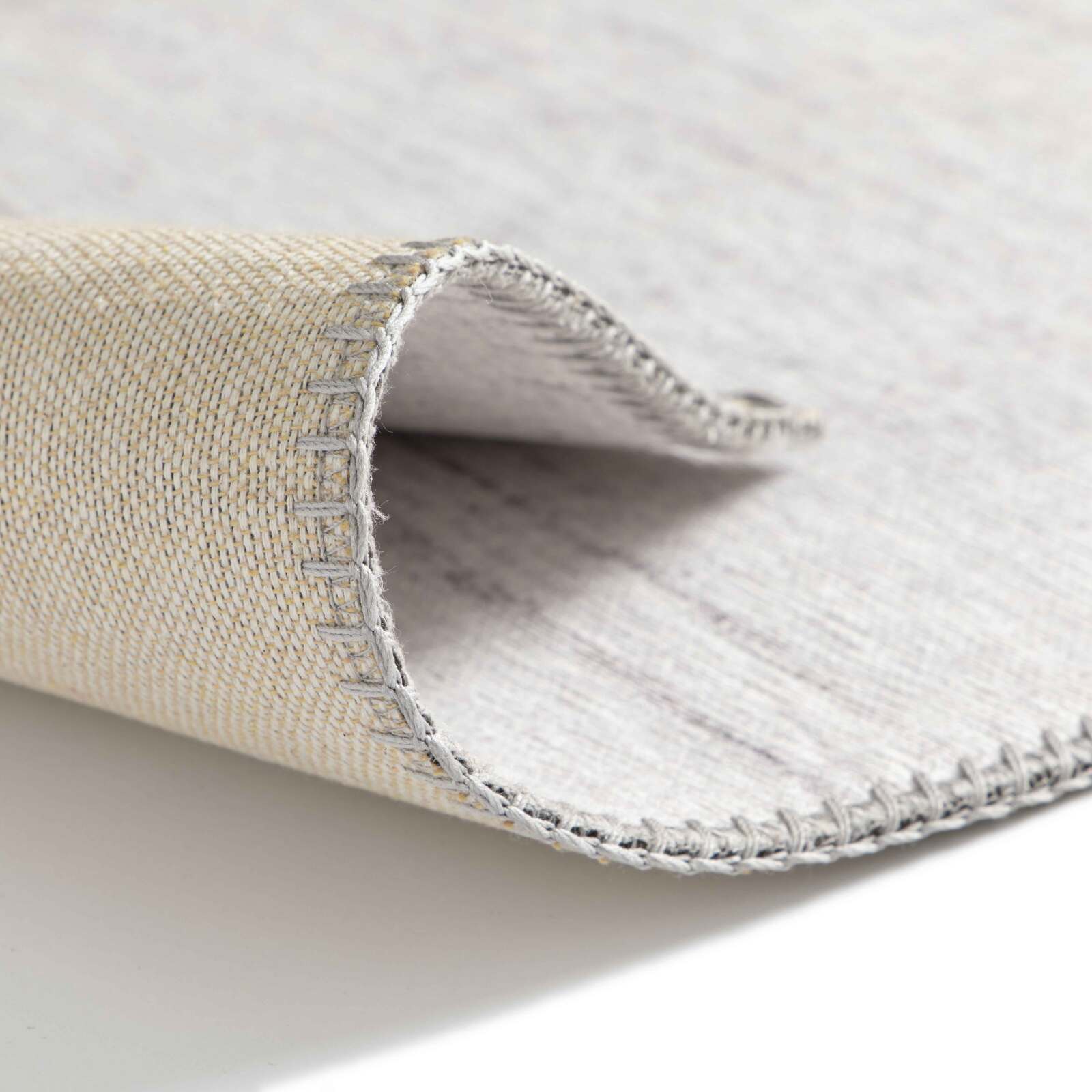 Tapis chenille rectangulaire imprimé nuancé à poils ras