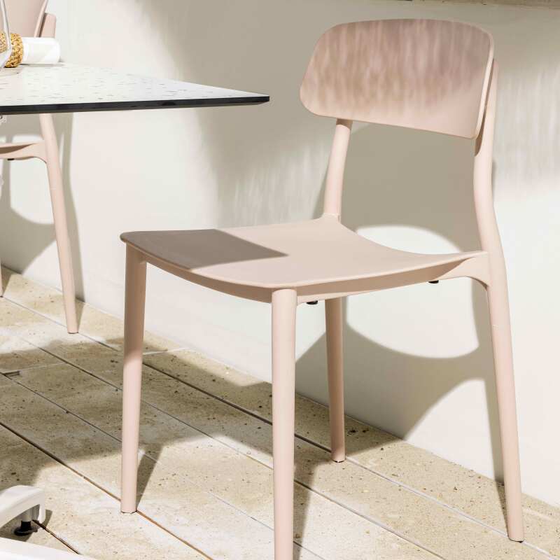 Chaises de jardin en plastique - Lot de 2 (3/7)
