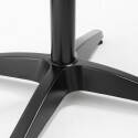 Pied de table en aluminium 72 cm