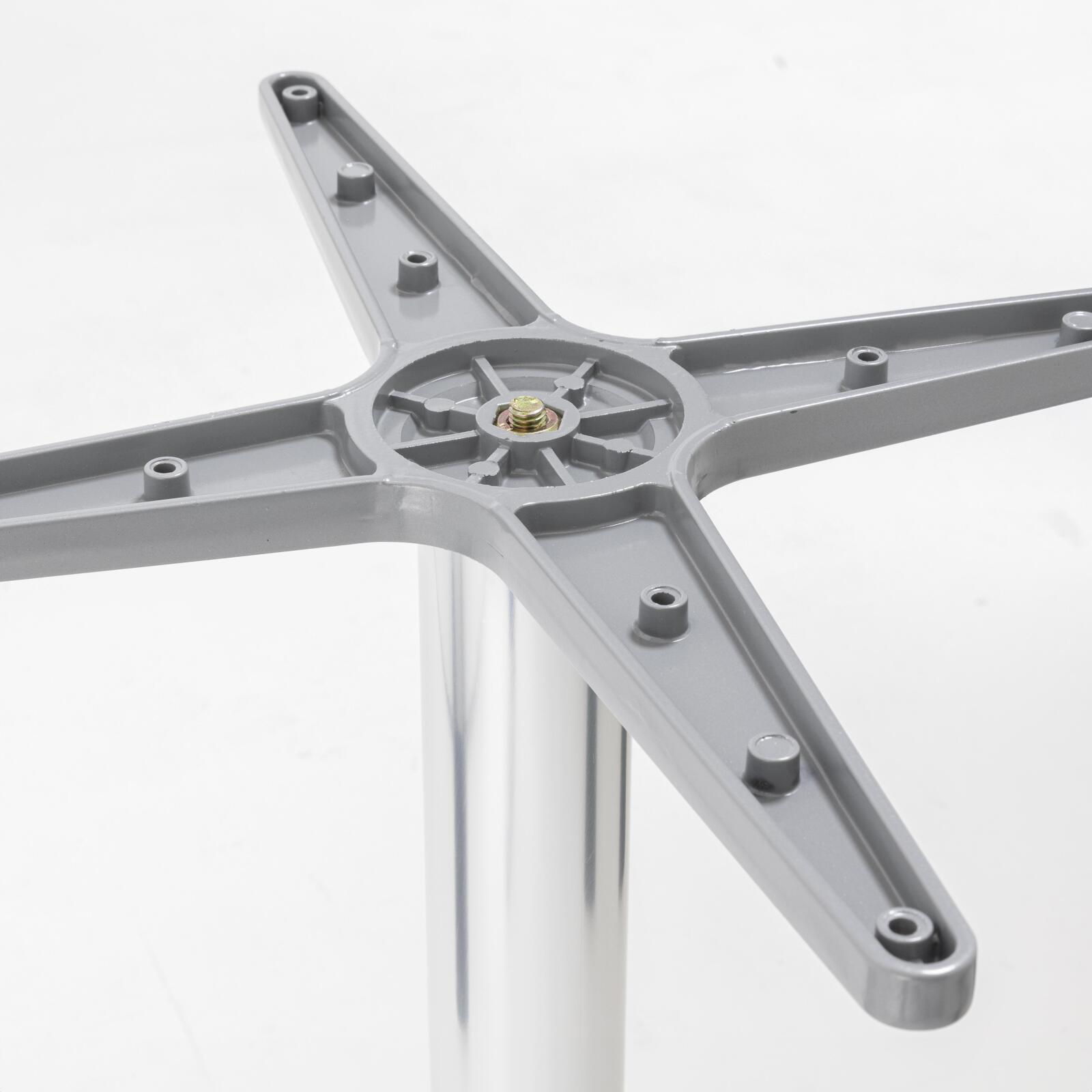 Pied de table en aluminium 72 cm