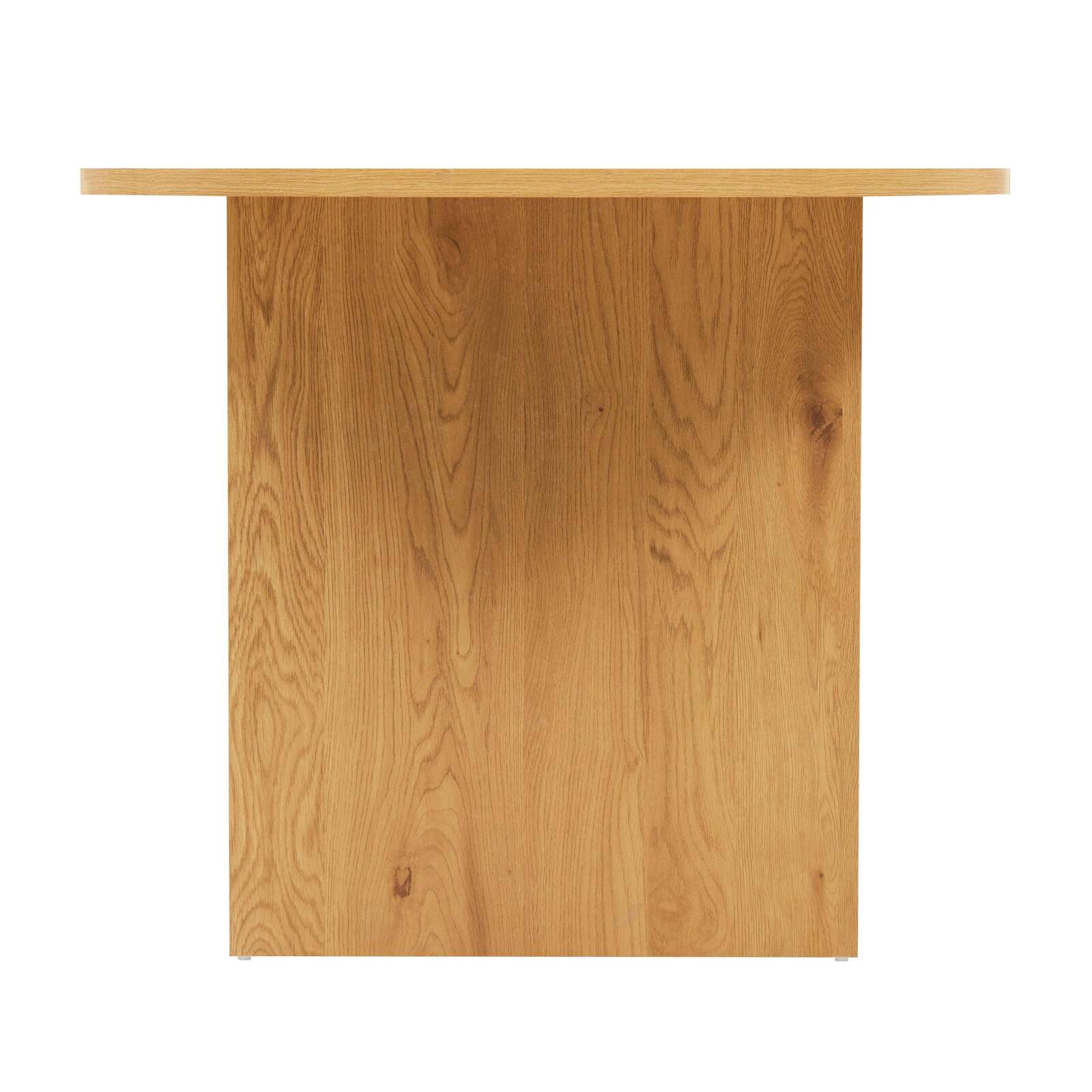 Table à manger avec plateau en panneau de particules et MDF décor mélaminé FSC® 8 personnes