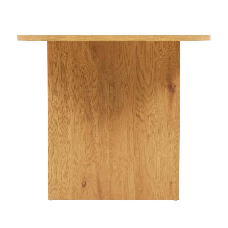 Table à manger avec plateau en panneau de particules et MDF décor mélaminé FSC® 8 personnes