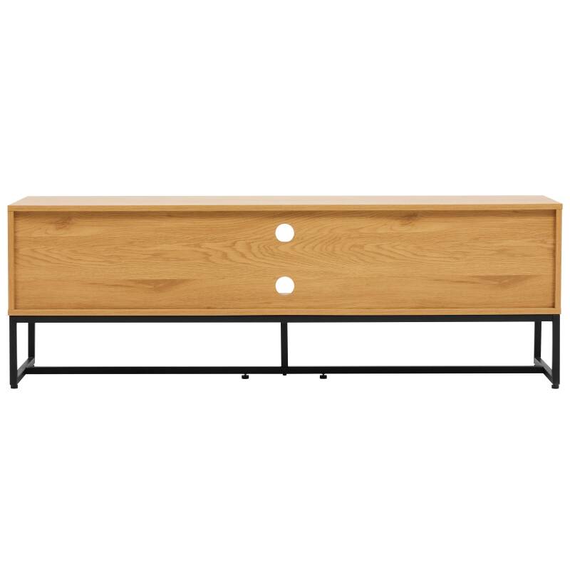 Meuble TV en MDF décor mélaminé FSC® 150 cm