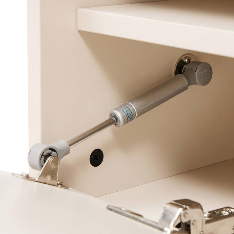 Meuble TV en acier et MDF décor mélaminé FSC® 150 cm (5/7)