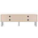 Meuble TV en acier et MDF décor mélaminé FSC® 150 cm