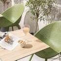 Chaises de jardin en plastique - Lot de 4