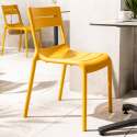 Chaises de jardin en plastique - Lot de 4