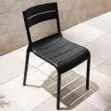 Chaises de jardin en plastique - Lot de 4