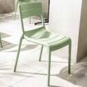 Chaises de jardin en plastique - Lot de 4