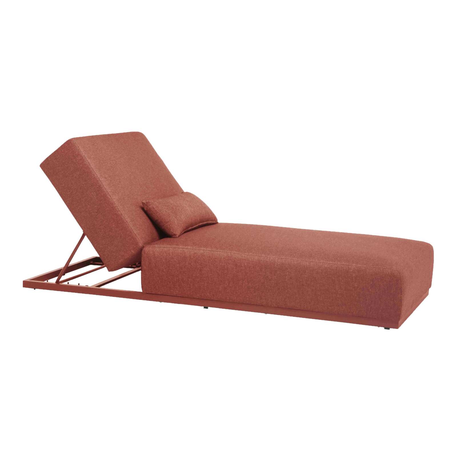 Bain de soleil avec coussin inclinable