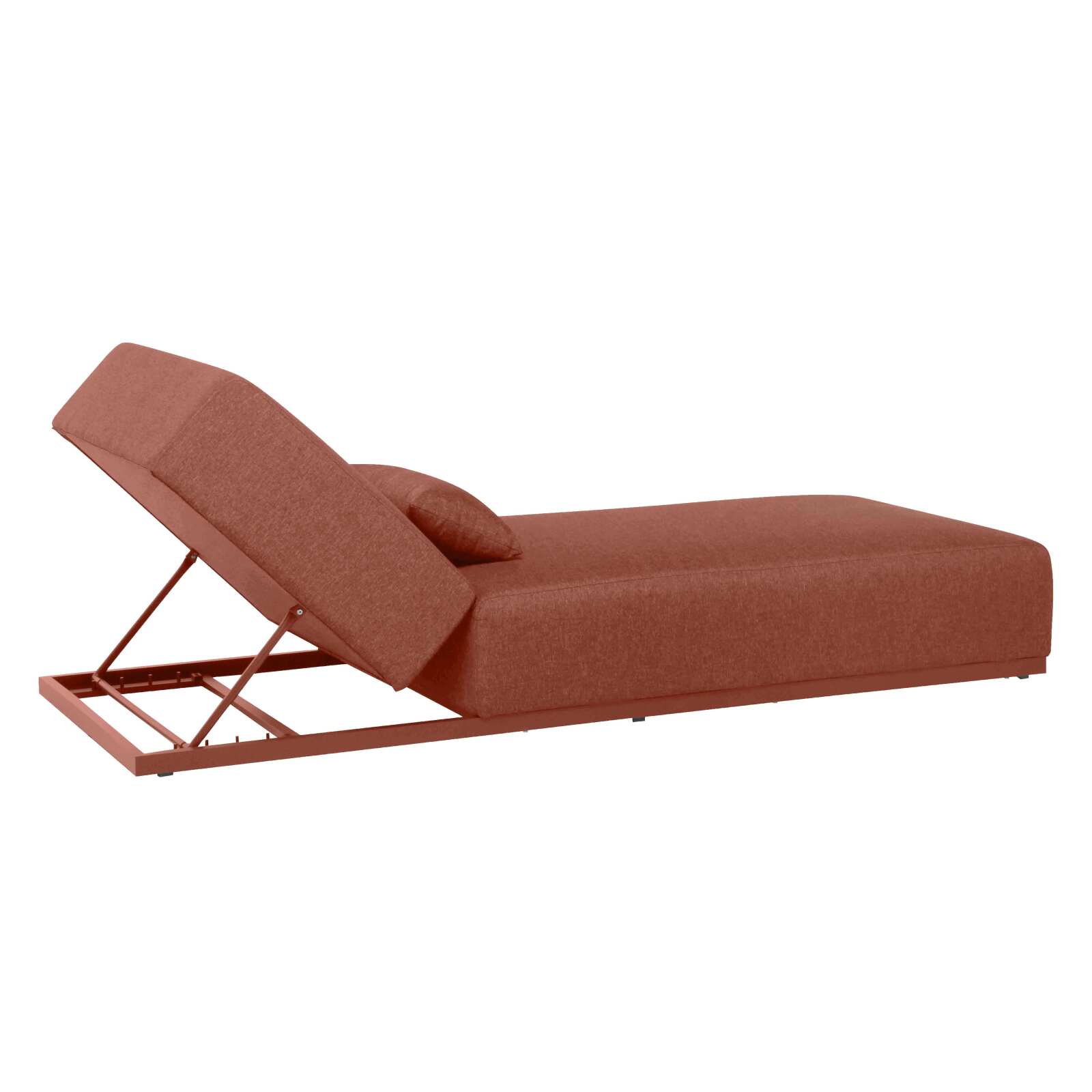 Bain de soleil avec coussin inclinable