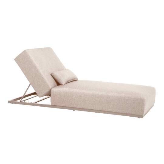 Bain de soleil avec coussin inclinable
