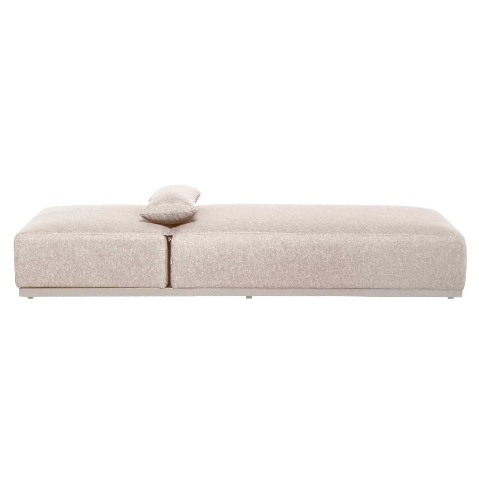 Bain de soleil avec coussin inclinable