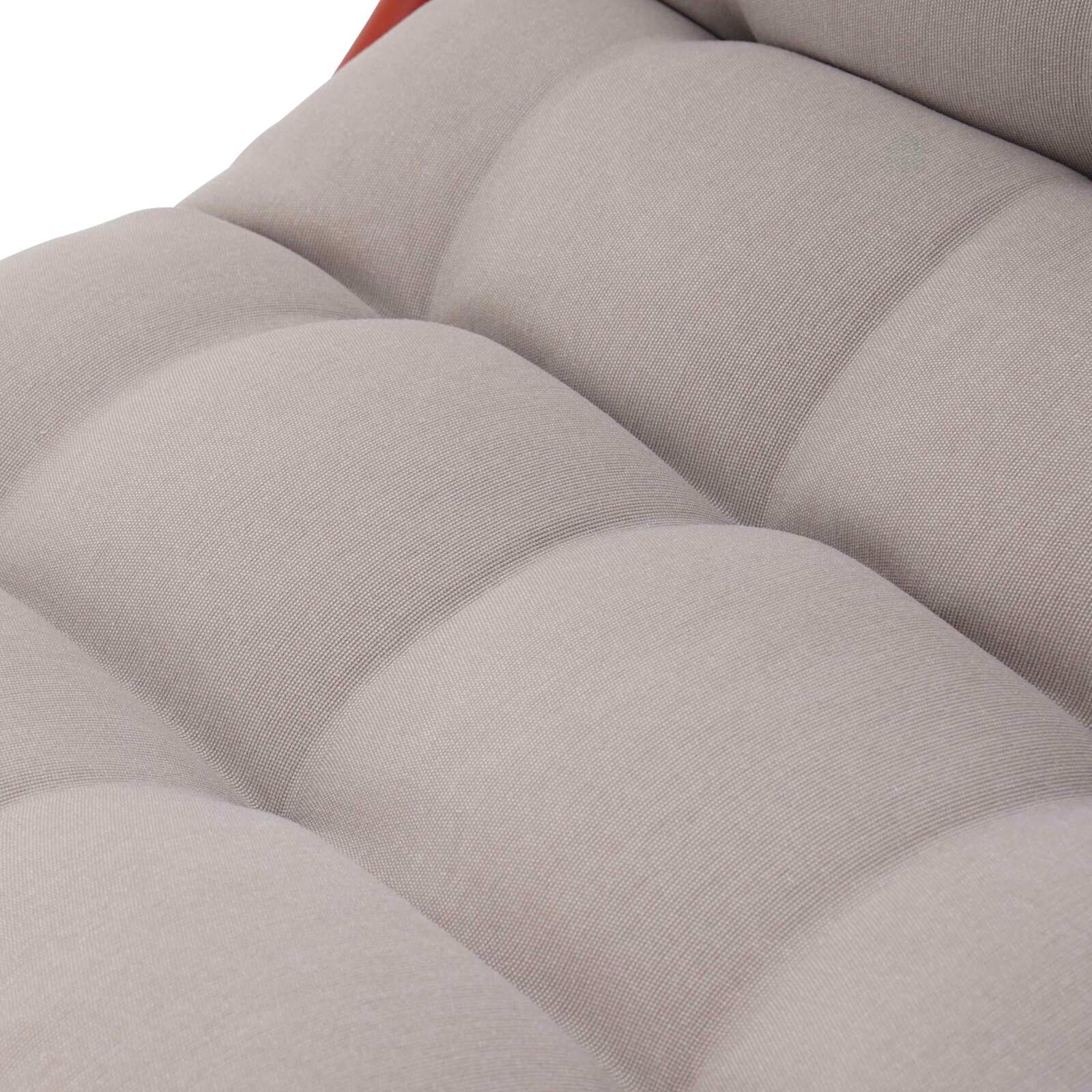 Salon de jardin 4 places en métal avec 1 canapé, 2 fauteuils et table basse