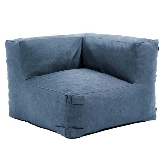 Fauteuil d'angle pour salon de jardin modulable