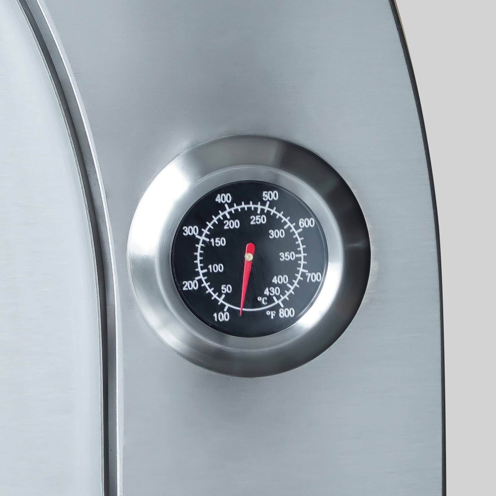 Cuisine d'extérieur acier 3 éléments avec four à pizza