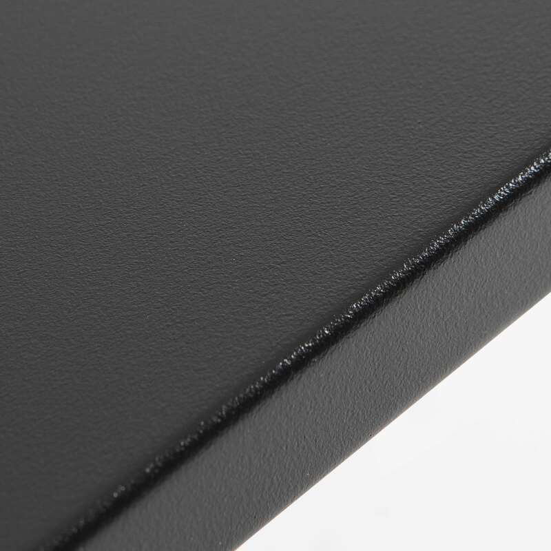 Table de jardin rectangulaire 180 x 90 cm et 8 chaises avec accoudoirs en métal (3/7)