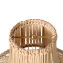 Suspension conique en rotin naturel