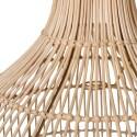 Suspension conique en rotin naturel