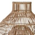 Suspension ronde en rotin naturel