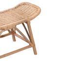 Banc en rotin naturel