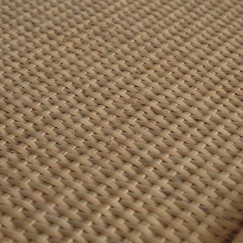 Etagère haute en rotin naturel 147 x 66 cm