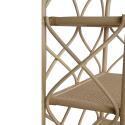 Etagère haute en rotin naturel 147 x 66 cm