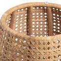Table d'appoint ronde en cannage