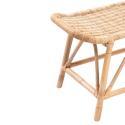 Banc en rotin naturel