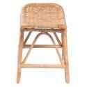 Banc en rotin naturel