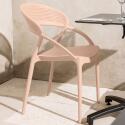 Chaises de jardin en plastique - Lot de 4
