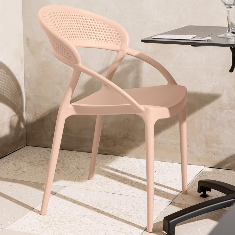 Chaises de jardin en plastique - Lot de 4 (5/8)