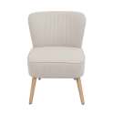 Lot de 2 fauteuils crapaud en tissu