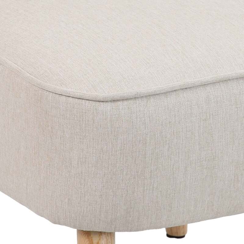 Lot de 2 fauteuils crapaud en tissu (6/7)