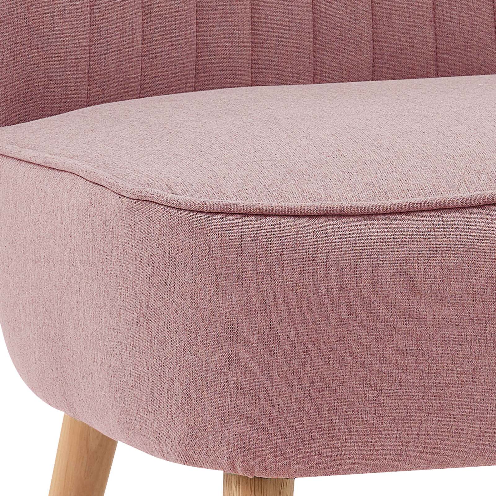 Lot de 2 fauteuils crapaud en tissu