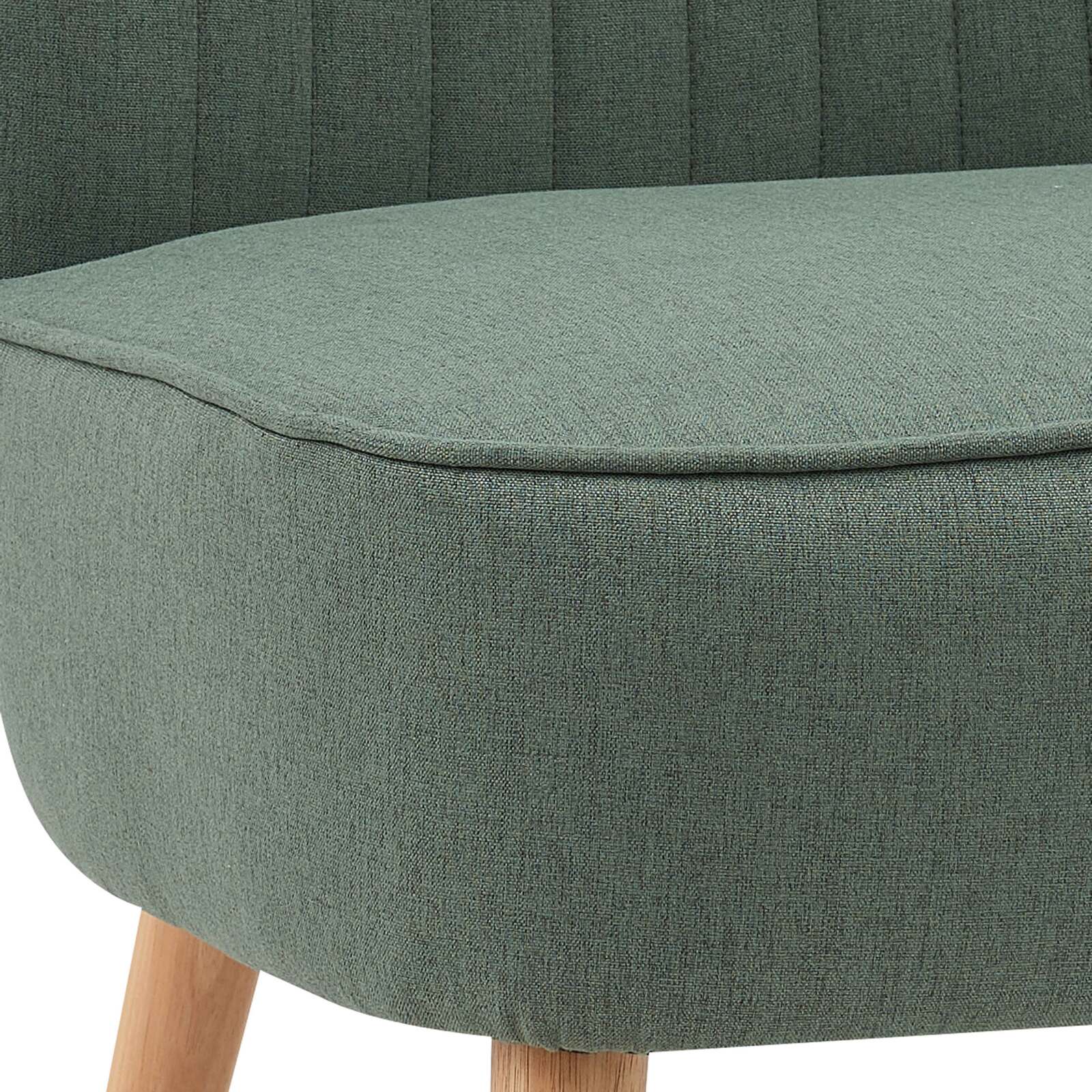 Lot de 2 fauteuils crapaud en tissu