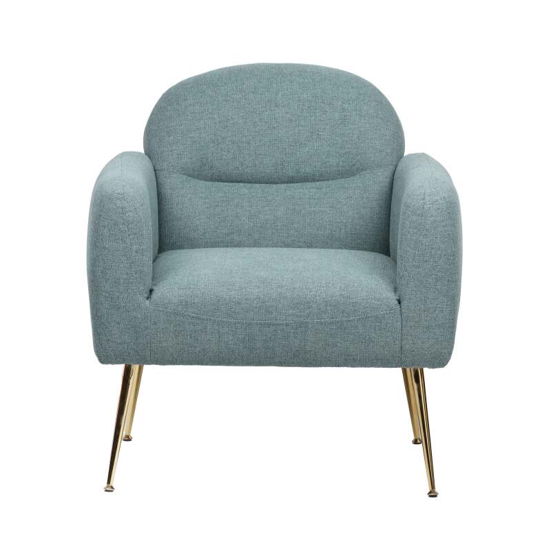 Fauteuil relax en acier et tissu