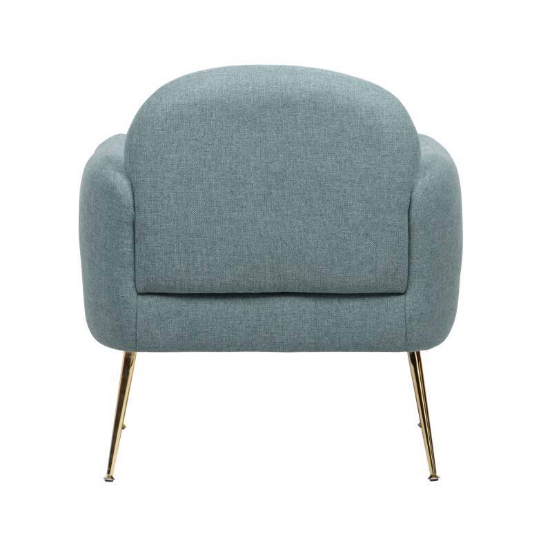 Fauteuil relax en acier et tissu