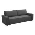 Canapé convertible en tissu 3 places