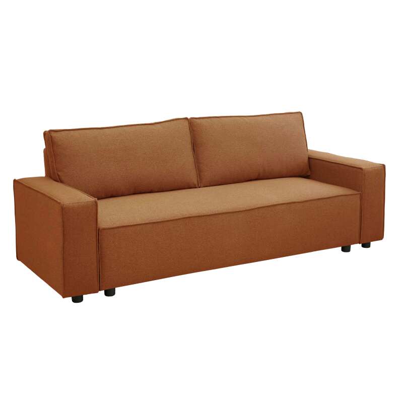 Canapé convertible en tissu 3 places