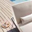 Bain de soleil avec coussin inclinable
