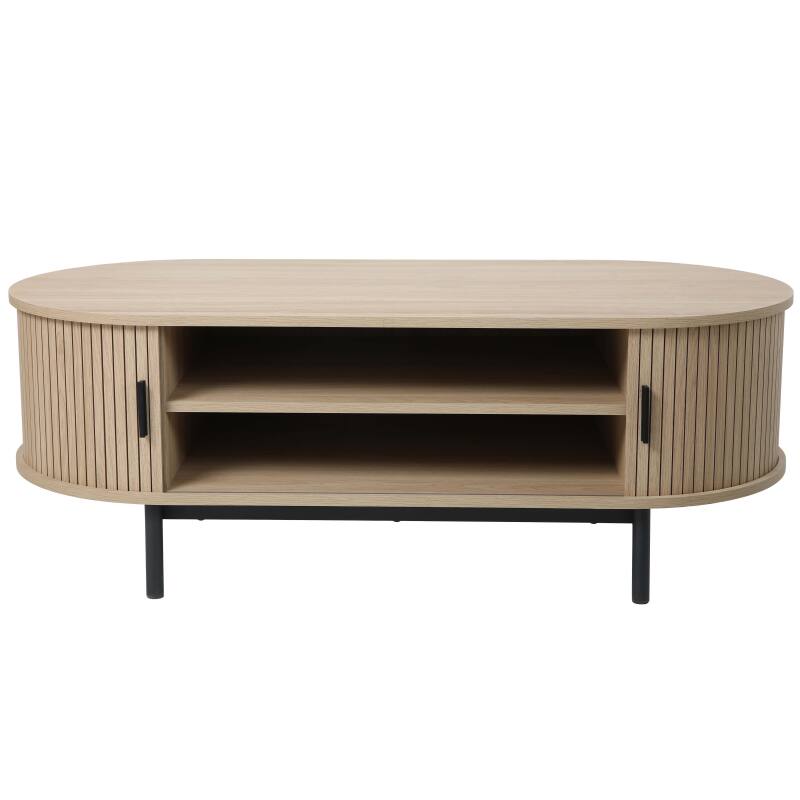 Table basse en MDF décor mélaminé