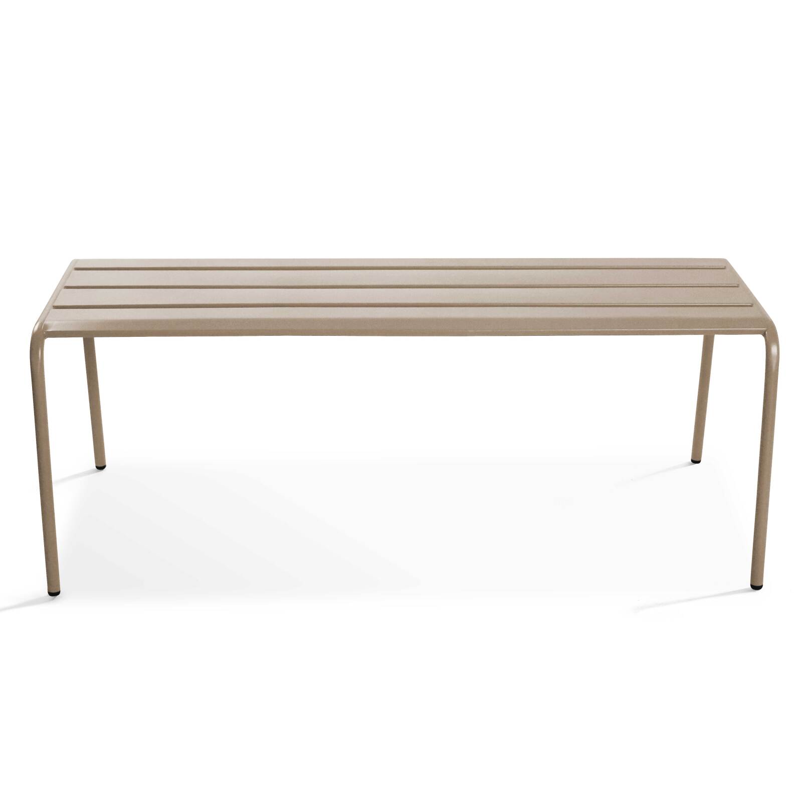Banc de jardin en acier thermolaqué