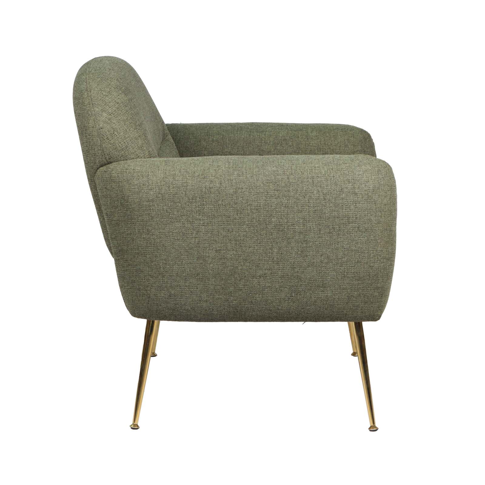 Fauteuil relax en acier et tissu