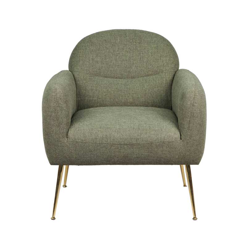 Fauteuil relax en acier et tissu