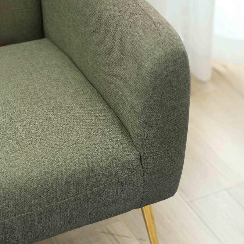 Fauteuil relax en acier et tissu