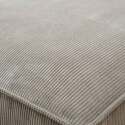 Canapé d'angle avec méridienne droit en tissu 3 places   