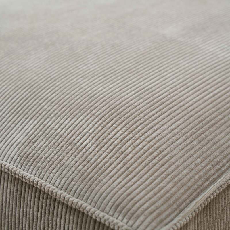 Canapé d'angle avec méridienne droit en tissu 3 places    (6/8)